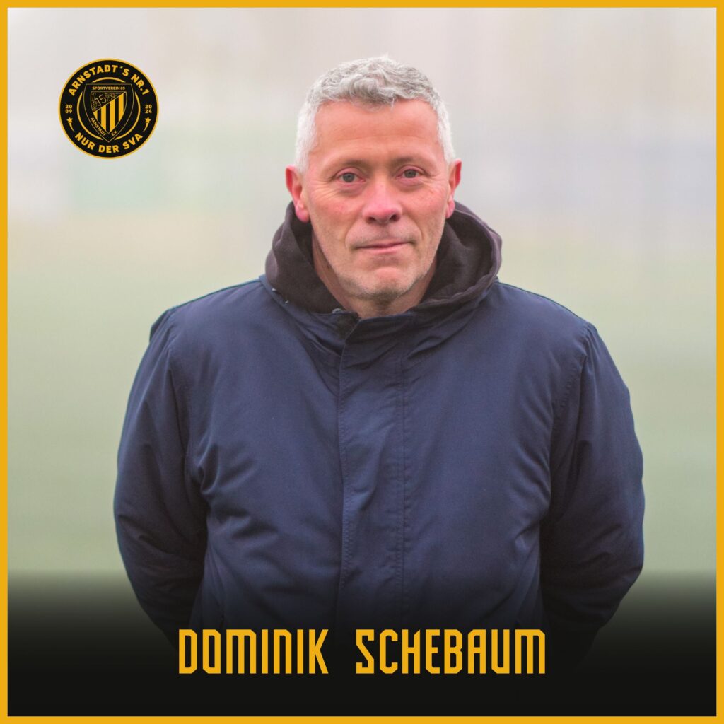 Dominik Schebaum, SV 09 Arnstadt, Trainer