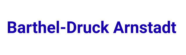 Barthel-Druck Arnstadt