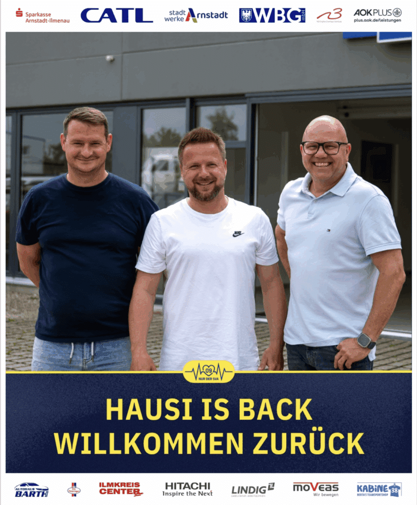 SV 09 Arnstadt, Presse Hausi